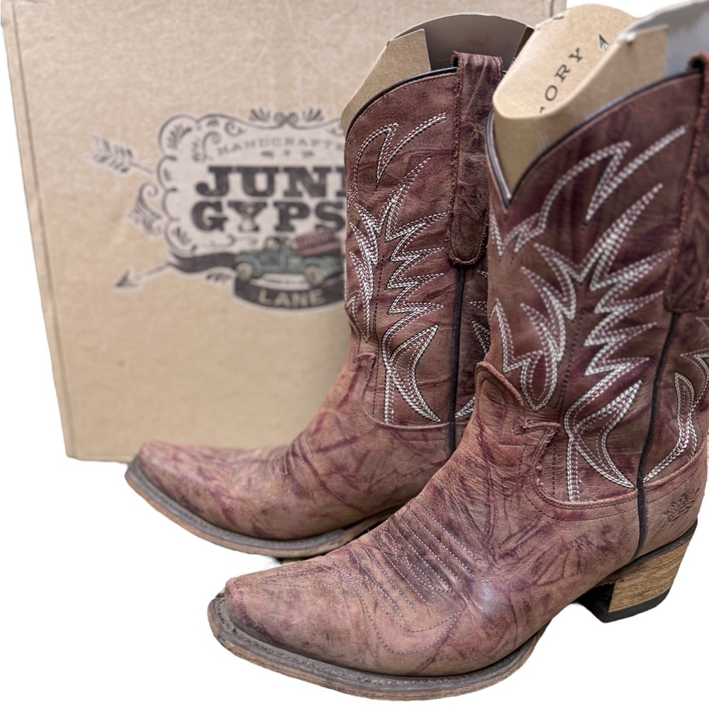 Junk Gypsy By Lane Women’s Dirt Road Dreamer Western Cowboy Boots 7.5
